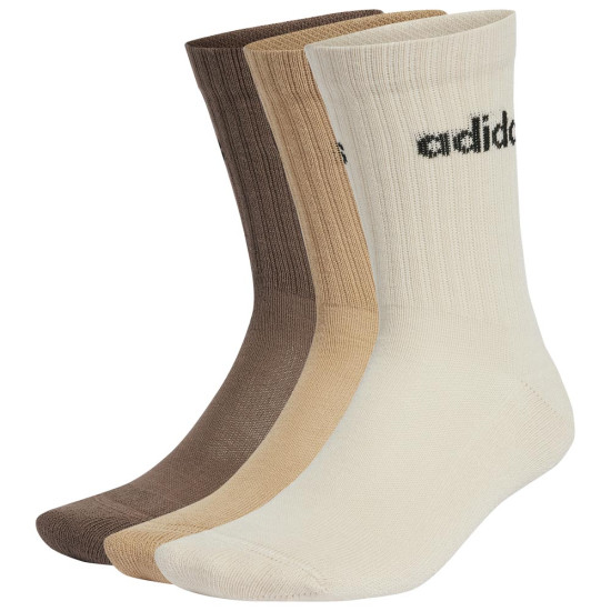 Adidas Κάλτσες Linear Crew Cushioned Socks 3 pairs